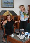 Beseda so spisovateľkou Andreou Coddington, spojená s prezentáciou jej najnovších románov "Jozef Bed